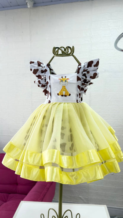 Romper vestido Girafa baby