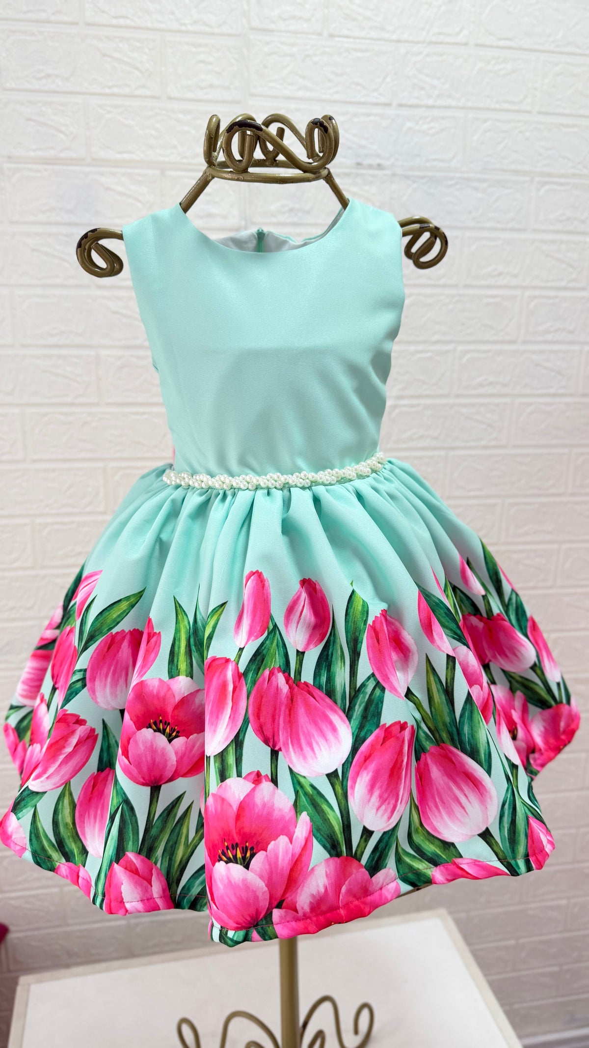 Vestido tulipas
