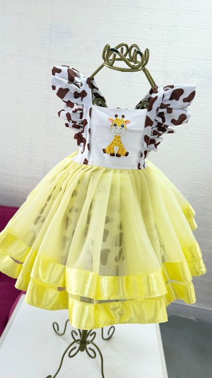 Romper vestido Girafa baby