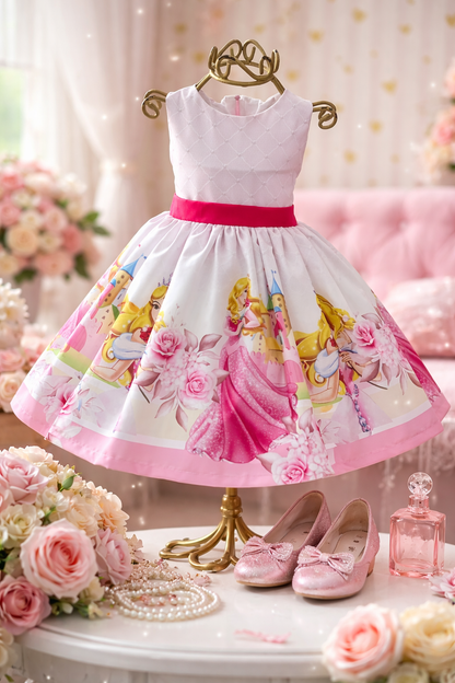 Vestido Aurora Bela adormecida