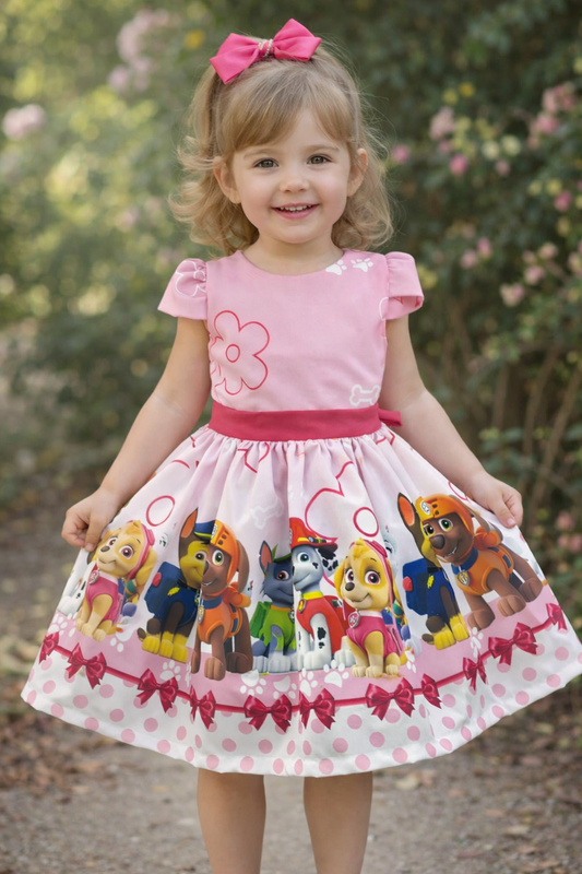 Vestido Patrulha Canina