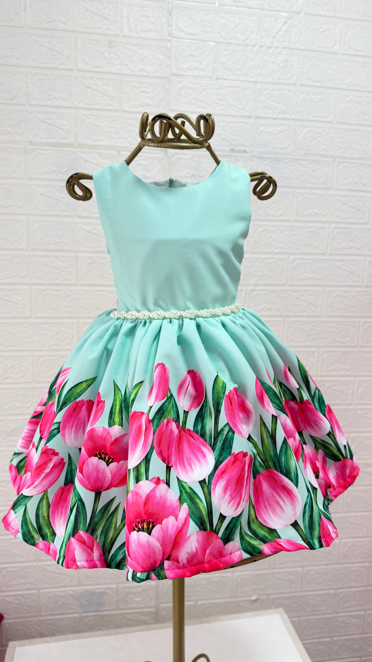 Vestido tulipas