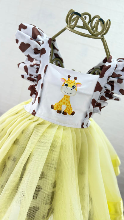 Romper vestido Girafa baby