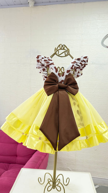 Romper vestido Girafa baby
