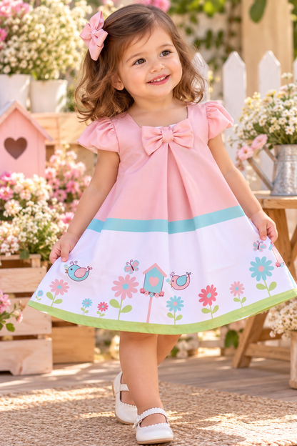 Vestido jardim encantado