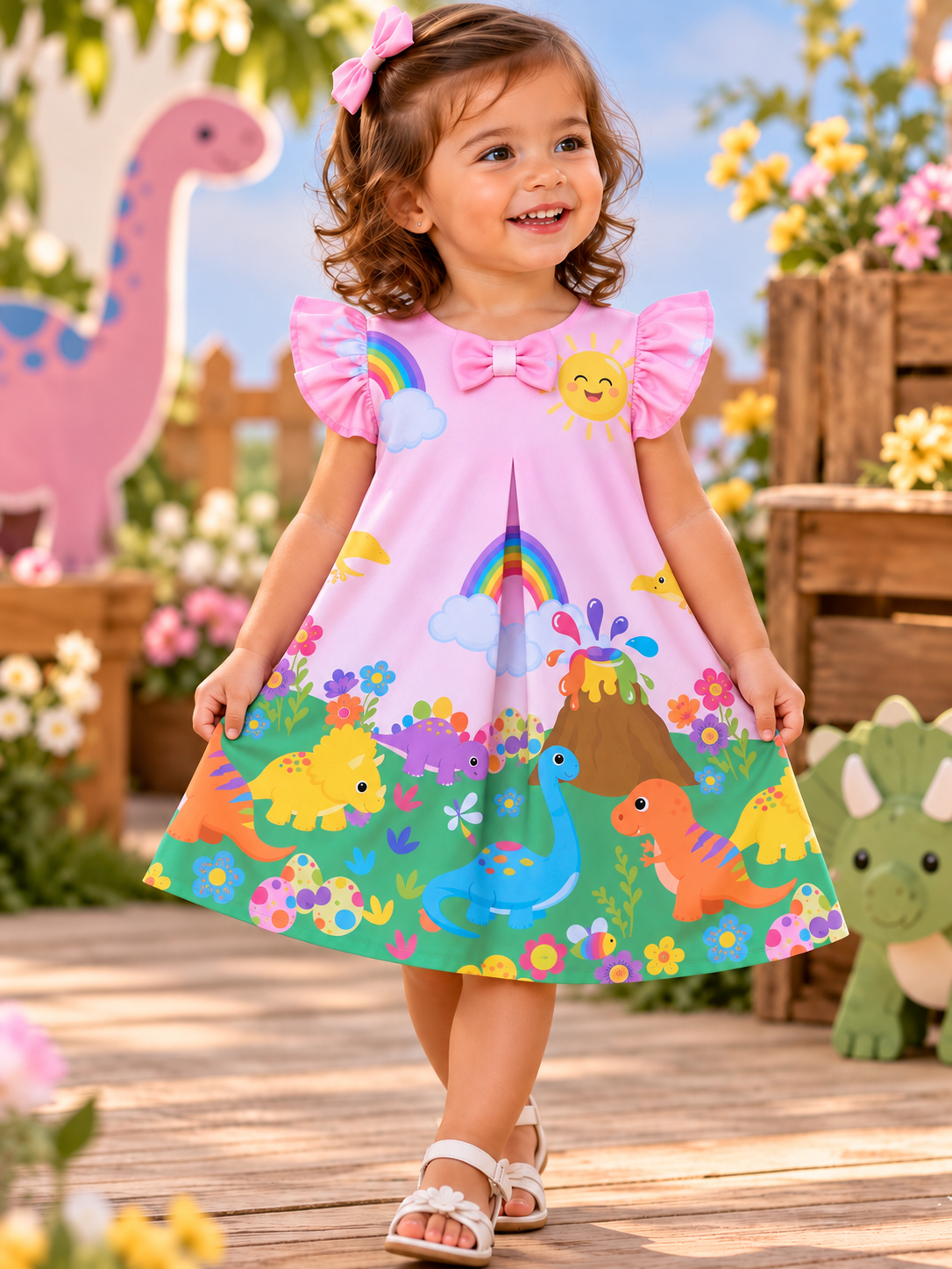 Vestido Dinossauros
