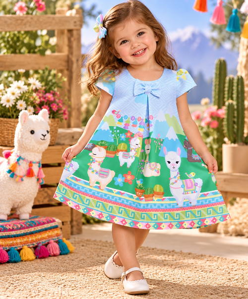 Vestido Lhama