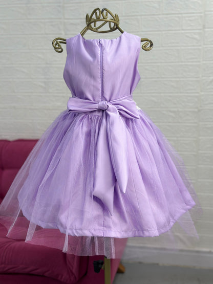 Vestido lilás Margarida